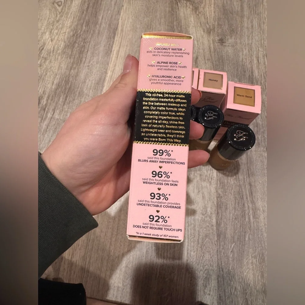 INDIVIDUAL* Too Faced + 24 Hour & Smash box foundation